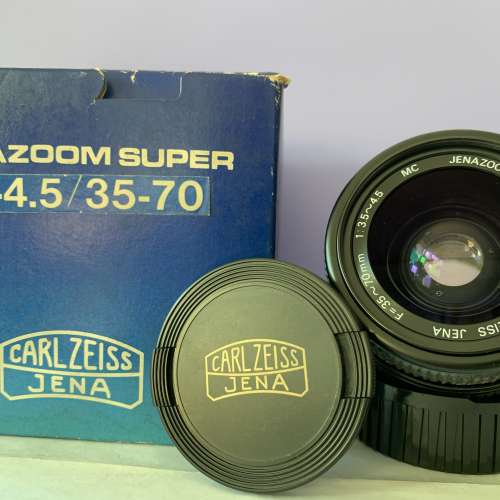 Praktica Carl Zeiss Jena lens 35-70 f/3.5-4.5