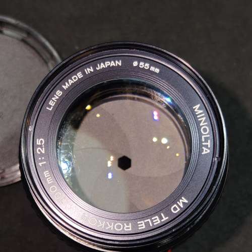 minolta 100/2.5 MC TELE ROKKOR MD 發霉鏡