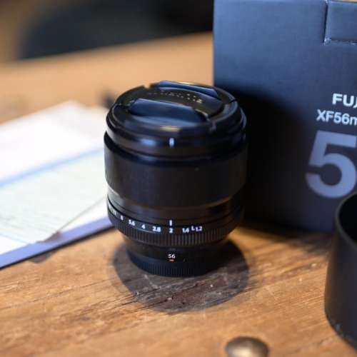 超新淨 香港行貨 FULL SET FUJIFILM FUJINON XF 56mm F1.2 R LENS FUJI 富士 相機 ...