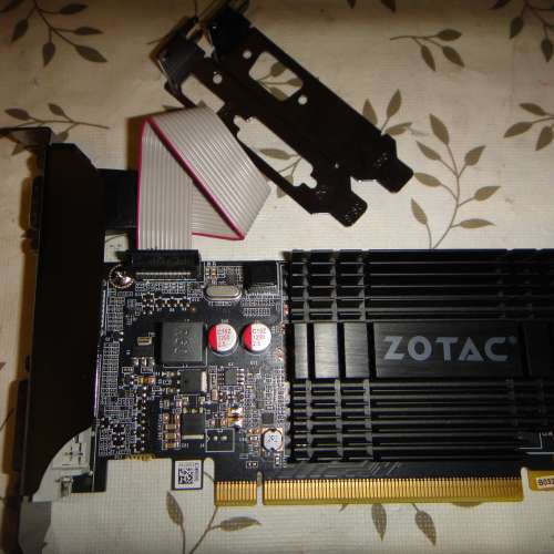Zotac NVIDIA GeForce GT710 DDR3 1GB 64Bit 長短卡