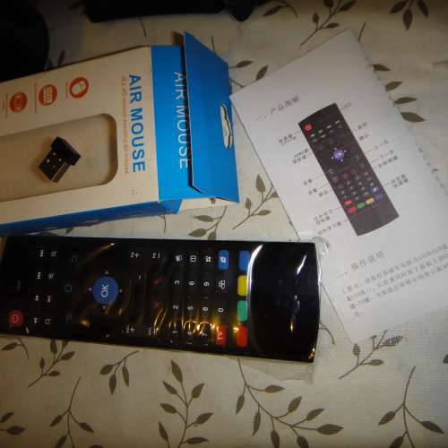 迷你鍵盤無線遙控器,2.4G 多功能飛鼠標