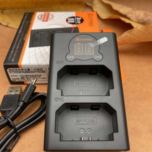 NPFZ100 NP-FZ100 USB雙位充電器合SONY ZV-E1,A1,FX3,A7C,A7IV,A9 III相機 香港行...