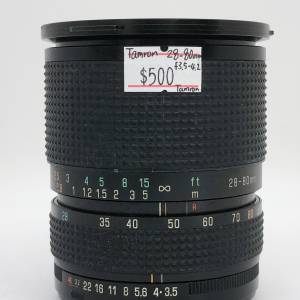 98% New Tamron 28-80mm F3.5-4.2 手動鏡頭, 深水埗門市可購買