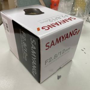 Samyang F2.8 12mm ED AS NCS Fish-Eye Lens