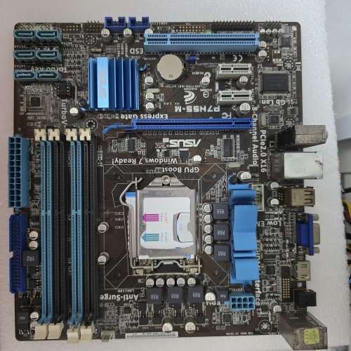 二手 ASUS P7H55-M H55 DDR3 LGA1156 MATX MB