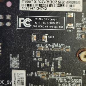 GeForce® GTX 1050 Ti (Galax) 顯示卡 display card