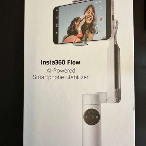 全新現貨 Insta360 Flow 標準套裝 智能追蹤雲台 手機穩定器 AI 追焦