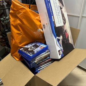 星戰特別版PS4 500gb + VR + 槍型手掣/額外手掣 + 12隻 game