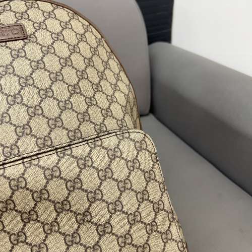 Gucci 古奇 GG印花雙肩包 大容量男女通用背包 書包