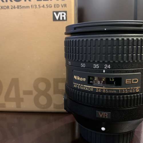 Nikon AF-S 24-85 f/4.5-4.5 G ED VR