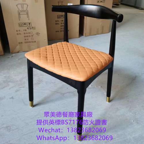餐廳鐵藝餐椅chair,茶餐廳阻燃皮革椅子訂造,餐饮店座椅餐檯椅凳桌椅製造廠家,西餐廳...