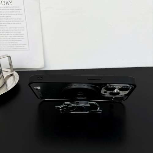 免費順豐智能櫃 悶騷熊貓款式 鏡面磁吸支架款 iPhone12~iPhone15promax都有 #手機殼...