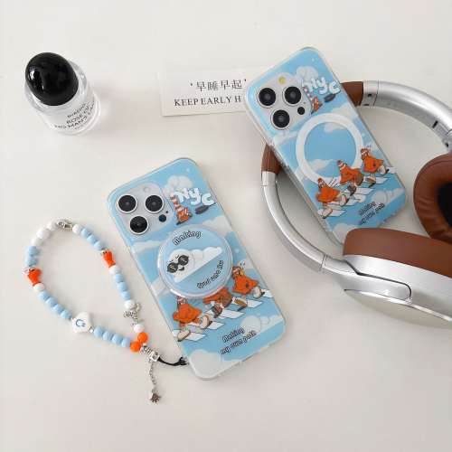 免費順豐智能櫃 旋轉雪糕筒款式 IMD掛繩磁吸支架款 iPhone12~iPhone15promax都有 #...