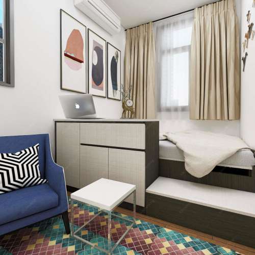 👍地台床設計方案公屋設計 書檯書櫃組合設計木質衣櫃 簡約實用 實木推門衣櫃衣櫃訂...