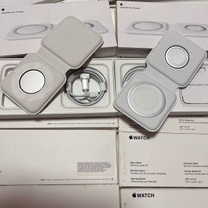 100%全新 Orignial Apple Magsafe Duo Charger手錶電話充電器