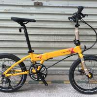 暴龍摺叠頭 DAHON ARCHER PRO (KBA005) 20速 碟剎 20吋鋁合金摺叠車 送水架前後蛙燈...