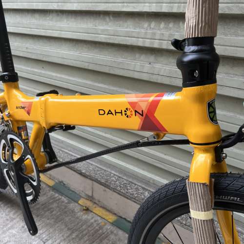 暴龍摺叠頭 DAHON ARCHER PRO (KBA005) 20速 碟剎 20吋鋁合金摺叠車 送水架前後蛙燈...