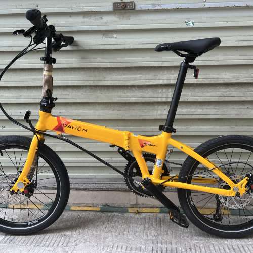 暴龍摺叠頭 DAHON ARCHER PRO (KBA005) 20速 碟剎 20吋鋁合金摺叠車 送水架前後蛙燈...