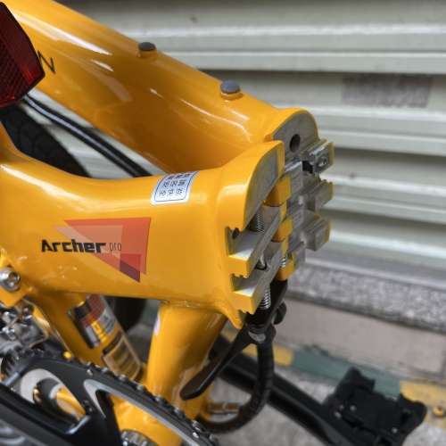 暴龍摺叠頭 DAHON ARCHER PRO (KBA005) 20速 碟剎 20吋鋁合金摺叠車 送水架前後蛙燈...