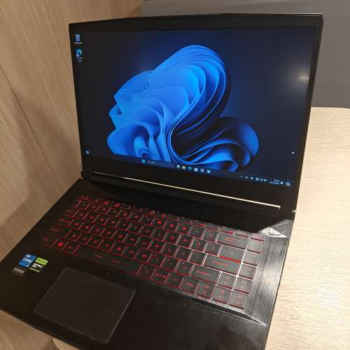 MSI GF63 i5-12450h/16g/RTX4050/120hz/512g 保養到2025年4月 支援DLSS 3