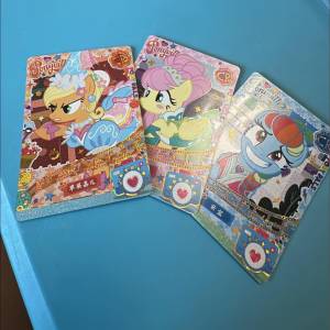 小馬寶莉黑貝貝卡片