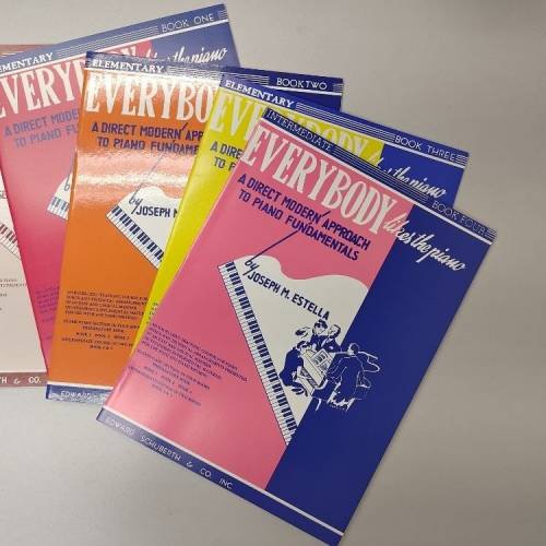 全新Everybody Likes The Piano(Prep/1/2/3/4/5)$45-58