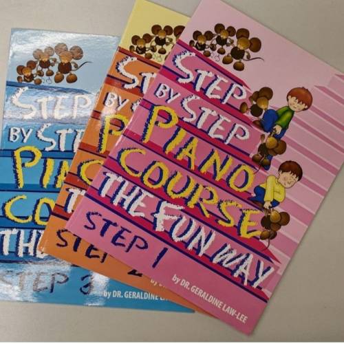 全新Step By Step Piano Course The Fun Way 1/2/3