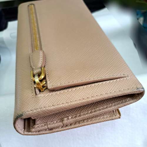 Prada long wallet