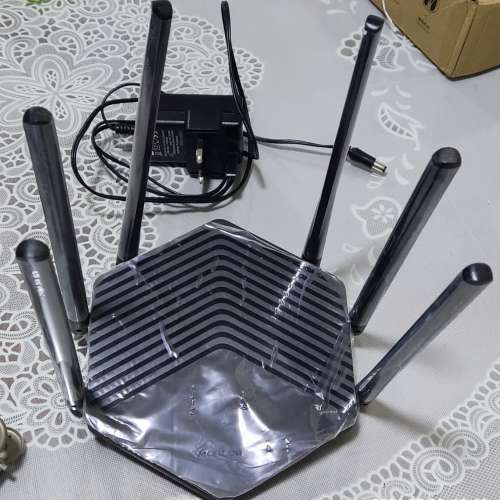 1900M 1000M 無線 路由器，6天線，mercury， 連 火牛。