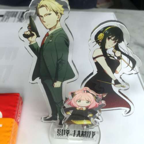 $100 全新 正版 正貨 SPY &times; FAMILY 間諜家家酒 洛伊德&middot;佛傑 + 安妮亞&middot;佛傑 + 約...