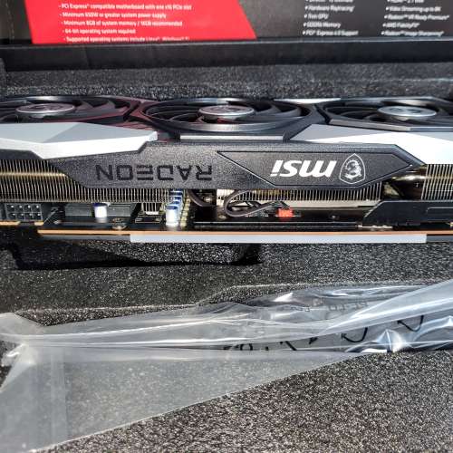 行貨有保近全新 MSI RX6800 Gaming X Trio 16G gpu amd non 7700 7800 6900