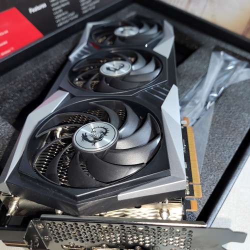 行貨有保近全新 MSI RX6800 Gaming X Trio 16G gpu amd non 7700 7800 6900