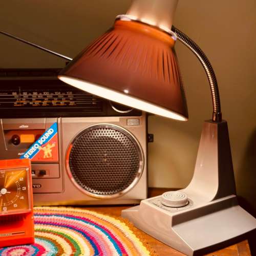 出售 昭和時期 vintage 日本小泉產業座枱燈一箋，日本制造，100%正常，非常靚仔,款...