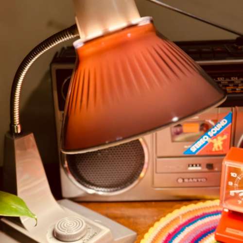 出售 昭和時期 vintage 日本小泉產業座枱燈一箋，日本制造，100%正常，非常靚仔,款...