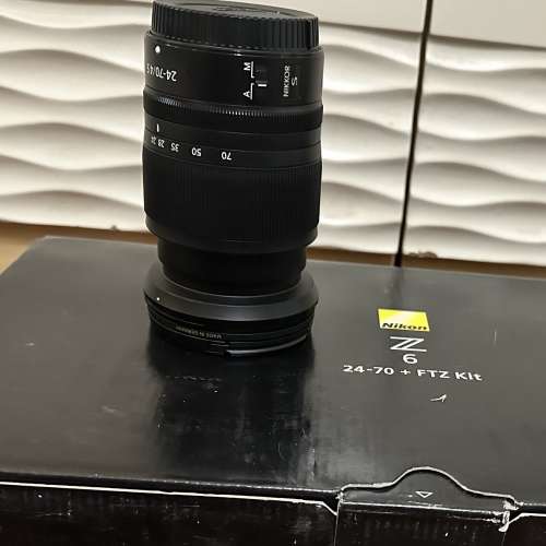 Nikon Z6 Body + Z 24-70mm F4 S + Sony 64GB XQD