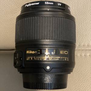 Nikon 35mm 1.8 FX 相機鏡頭 lenses