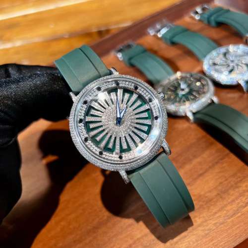 Lady's Watch Full Diamond Watches Light Luxury