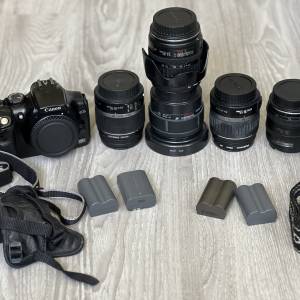 Canon 300D 連鏡頭雜件