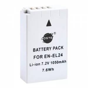 DSTE NIKON EN-EL24 Lithium-Ion Battery Pack With Charger 代用鋰電池連充電機 (...