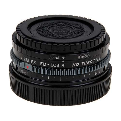 Fotodiox ND Throttle Lens Mount Adapter -  Canon FD & FL To EOS R