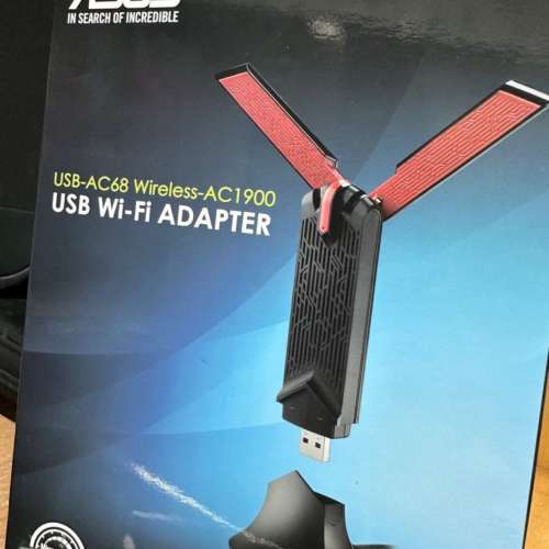 Asus usb- AC68 ac1900 - 二手或全新網絡/WIFI, 電腦 - DCFever.com