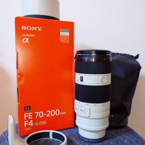 Sony SEL70200G 70-200mm f4 G OSS 有盒齊配件