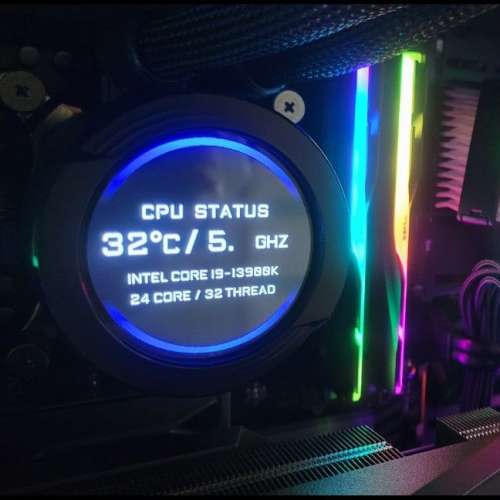 Gigabyte aorus waterforce X 360 CPU 水冷散熱