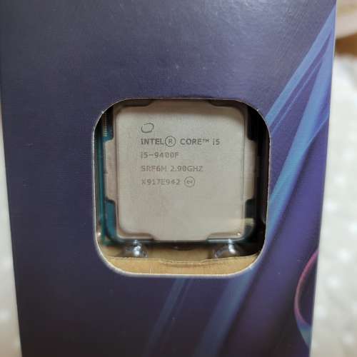 Intel i5-9400F (盒裝CPU)