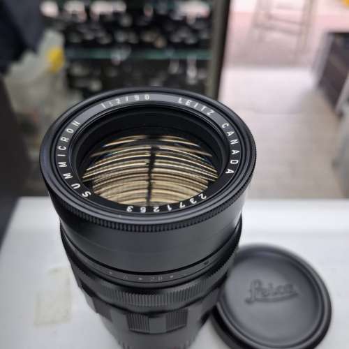 LEITZ CANADA SUMMICRON 90MM F2 M MOUNT 95% NEW