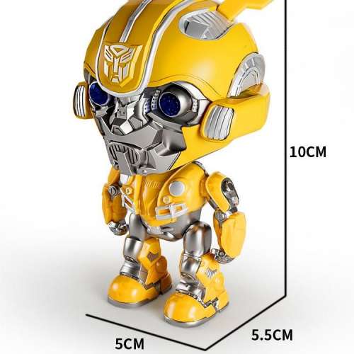 變形金剛Q版機器人小男孩兒童玩具大黃蜂擎天柱正版模型生日禮物