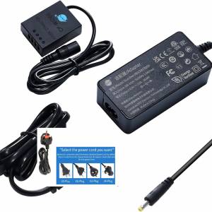 DSTE Dummy Battery Kit With AC Power Supply Adaptor For FUJIFILM NP-W126 假電...