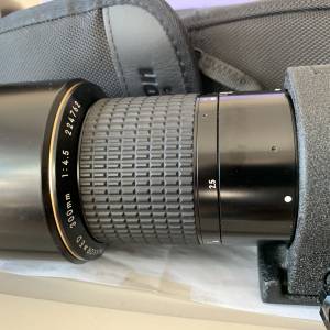 Nikon AI S 300mm F/4.5 lens with case