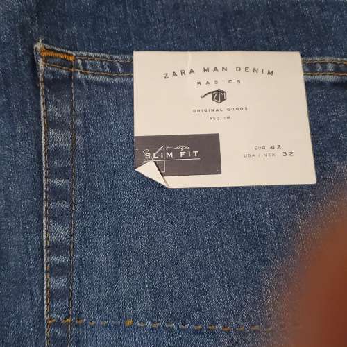 全新Zara 牛仔褲 2 條