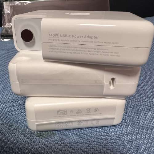 100%全新 A2452原裝Orignial Apple 140w USB-C Power adapter for MacBook充電器 益...